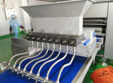 Linha de estratificação totalmente automático eficaz na redução de custos alta da máquina de massa da massa folhada fornecedor