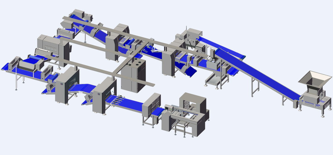 Máquina de estratificação da massa da estrutura modular com o rápido a limpar e manutenção fornecedor
