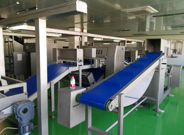 A instalação ultramarina da máquina da massa folhada da estrutura modular com a decoração da forma/teste padrão fornecedor