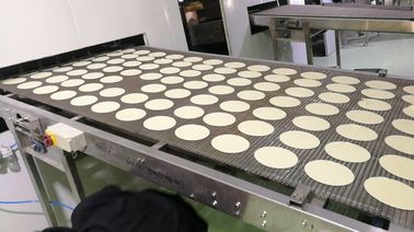 China Fabricante de pão 304 liso automático de aço inoxidável com forno de túnel fábrica